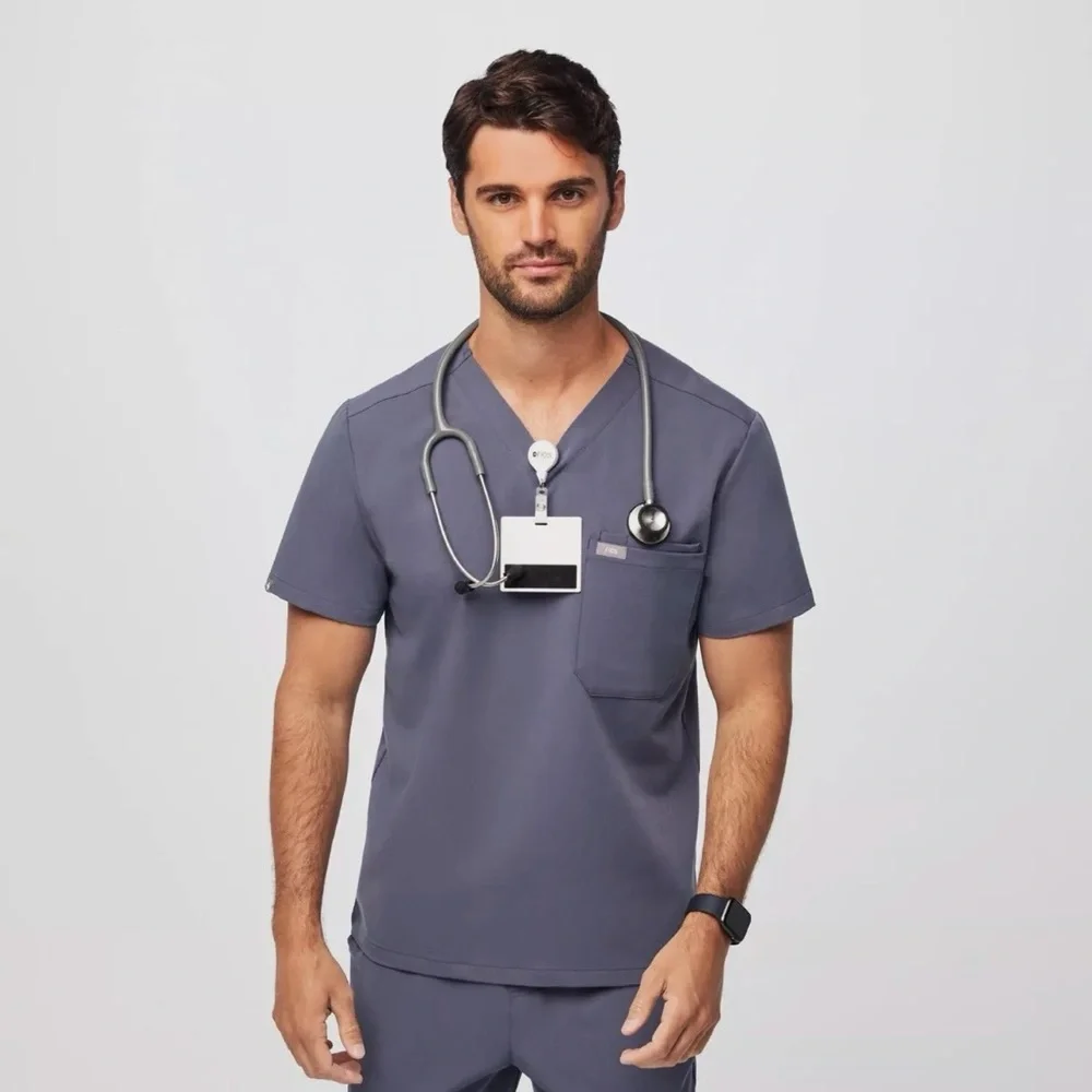 Men’s FIGS scrub set size S - LIMITED EDITION Space Navy - Picture 1 of 7